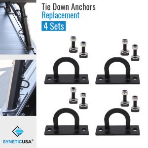 Four Extra Sets of Aluminum Tie Down Anchors For Ladder Rack