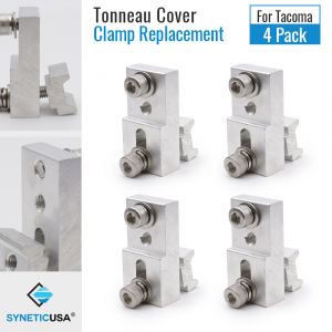 Four Sets of C-Clamps for SyneTrac-MR (Tacoma and Tundra w/ Deck Rails）