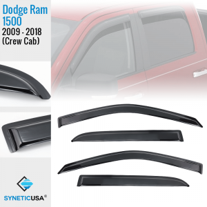 dodge ram 1500 crew cab window visors