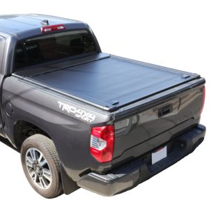 2019 grey Tundra with SyneTrac-Pro series manual retractable tonneau cover