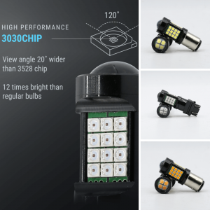 High Quality 36-LEDs for Backup| DRL| Turn Signal LED Light Bulbs, 3030 Chip