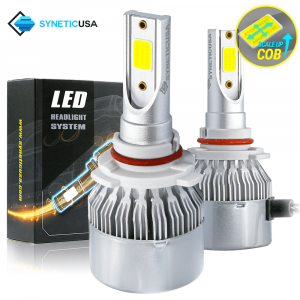 9005 COB 6000K High Power All-in-One LED Headlight Fog Lamp Bulbs