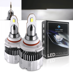 9005 HB3 CSP LED 6000K White Headlight Kit High Low Beam Fog Light Bulbs