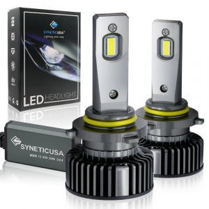 9005 CSP LED Headlight Fog Light Bulbs Kit Low Beam 6000K White 6000 Lumen