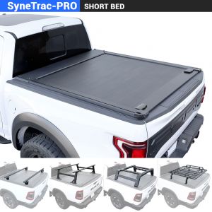 [SyneTrac-Pro] - Short Bed: Off-Road Ready Aluminum Hard Tonneau Cover