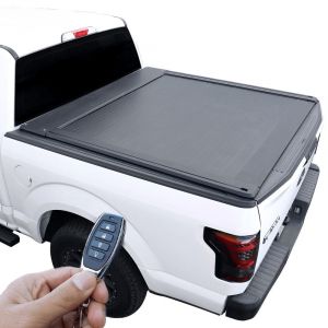 [SyneTrac-ER] 2000-2024 F-250/F-350 6.8ft Bed Powered-Retractable Hard Tonneau Cover
