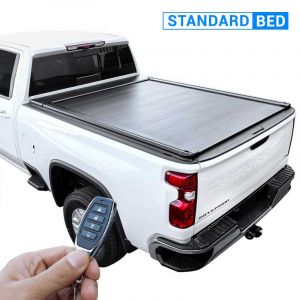 [SyneTrac-ER] - Standard Bed: Waterproof Powered-Retractable Aluminum Tonneau Cover