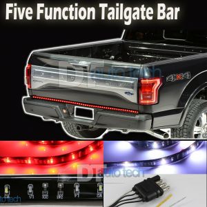 High Power 5-Function LED Strip Tailgate Bar Brake Signal Light Truck SUV