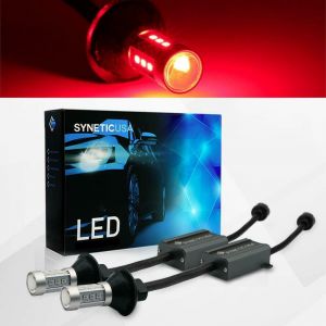 3157 Standard/CK LED Error Free Canbus All in One Red Brake Tail Light/Parking Bulbs Set