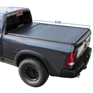 [SyneTrac-AR] 2000-2024 Ram 1500/2500/3500 6.5ft Bed Spring Recoil Auto-Retractable Hard Tonneau Cover