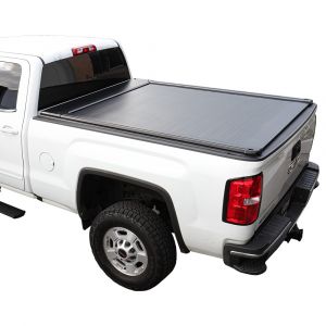 [SyneTrac-AR] 2020-2024 Sierra 2500/3500 6.8ft Bed Spring Recoil Auto-Retractable Hard Tonneau Cover
