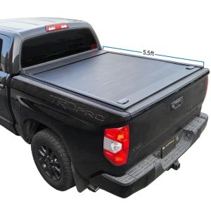 [SyneTrac-MR] Manual Retractable Tonneau Cover (2007-2021 Tundra 5.5ft Bed w/o Factory Deck Rail)