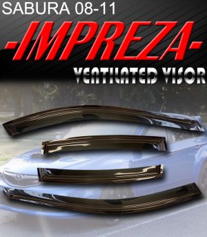 2008-2011 Subaru Impreza Vent Visors
