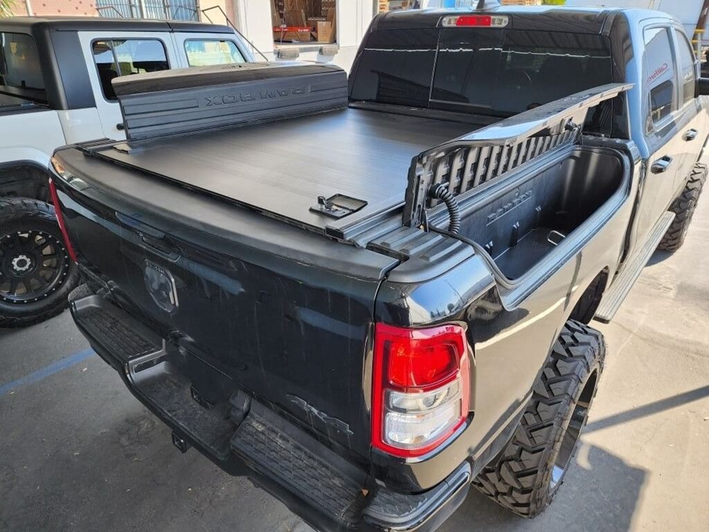 photo of rambox with SyneticUSA's tonneau cover