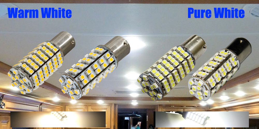 Rv Lighting Led Replacement Bulbs, Replacing Rv Light Fixtures With Led