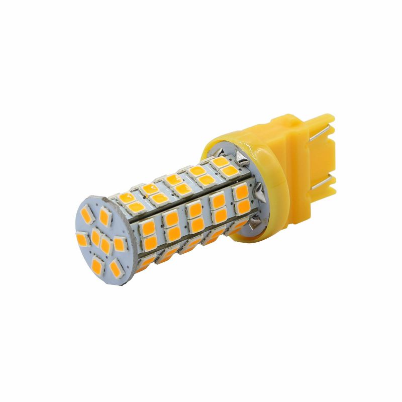 2X 3157 40W High Power Amber Yellow LED Turn Signal Blinker Corner Lights bulbs