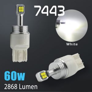 7440/7443 CREE LED Chip 2800 Lumen Extreme High Power 6000K White LED bulbs