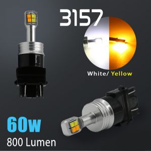 3157/3156 Super Bright CREE 60 Watt Dual Color Switchback LED Bulbs
